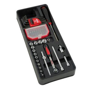 9561061001-doppen-en-ratels-1-4-61-stuks-mob-zwart-tu