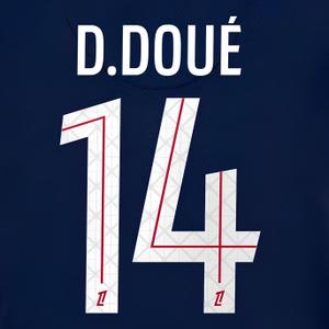 marking-005334-flocage-thuis-psg-ligue-1-d-doue-14-2025-26-wit-rood