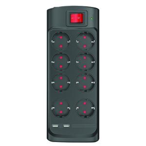 vmp4003-multi-contactdoos-monster-8-ac-2-usb-a-zwart-tu