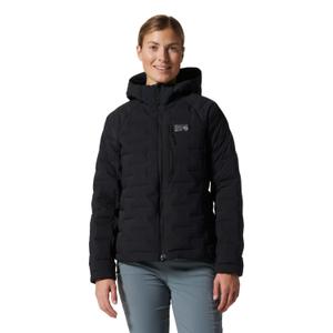 1943271-010-damesjack-met-capuchon-mountain-hardwear-stretchdown-zwart
