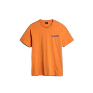 np0a4h28-a1z-t-shirt-napapijri-bolivar-oranje-amber