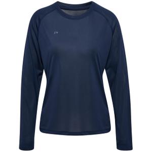 230128-1009-dames-t-shirt-met-lange-mouwen-newline-beat-zwarte-iris