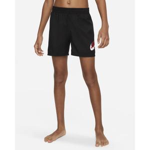 nesse806-001-kinderzwemshort-nike-scrible-zwart