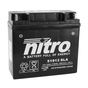 125787-batterij-nitro-51913-sla-12v-20-ah-zwart-12-v-20-ah