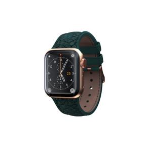 sl14122-horlogebandje-njord-apple-watch-zwart-goud-groen-44-45-mm