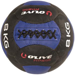 k3387-trainingsbal-o-live-fitness-functional-blauw-zwart-8-kg