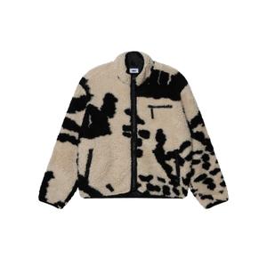 121800607cly-damesfleece-obey-shaggy-sherpa-klei-multi