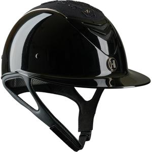 1k10220101-paardrijhelm-meisje-onek-embroidery-top-zwart-glanzend