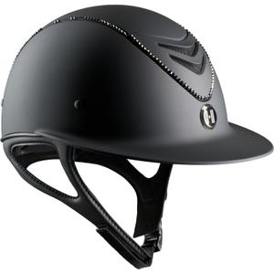 1k12030001-paardrijhelm-meisje-onek-swarowski-zwart-mat