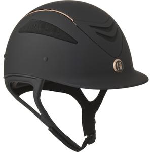 1k20020001-matte-rosegouden-helm-onek-zwart