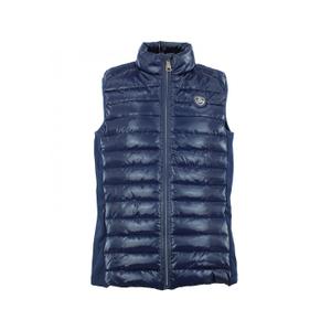 alambra-xh-bleu-nuit-mouwloos-donsjack-voor-dames-van-twee-materialen-peak-mountain-fine-nachtblauw