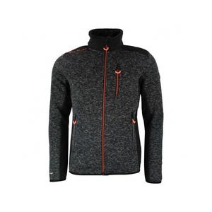 cevira-yu-noir-chine-fleece-met-rits-peak-mountain-cevira-gevlekt-zwart