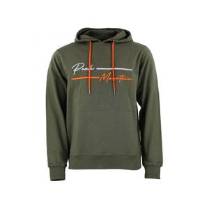 codek-pf-a-kaki-katoenen-sweatshirt-peak-mountain-french-terry-kaki