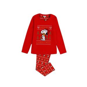 60479-0-000306-meisjes-pyjama-met-lange-mouwen-peanuts-merry-christmas-rood