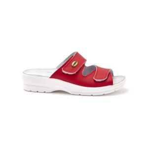 1005195-0020-vrouwen-muiltjes-met-klittenband-pediconfort-rood