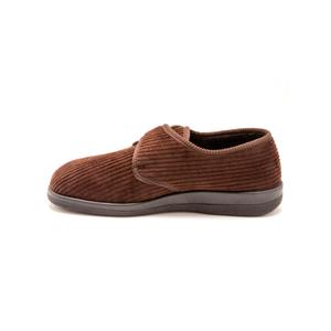 1005411-0023-fleece-pantoffels-pediconfort-bruine