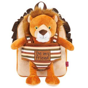 8015831130750-omkeerbare-rugzak-met-pluche-perletti-lenny-lion-bruine-25x22x5-cm
