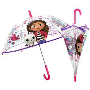 8015831754017-transparante-handparaplu-voor-meisjes-perletti-gabbys-dollhouse-veelkleurig-45-cm-12-inch