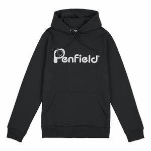 pfd0035-b91-hoodie-penfield-bear-chest-print-donkergrijs
