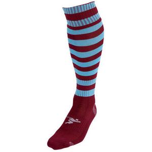 710mmk-sokken-precision-hooped-pro-kastanjebruin-hemelblauw-40-46