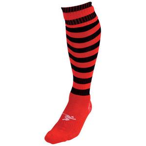 710msb-sokken-precision-hooped-pro-rood-zwart-40-46