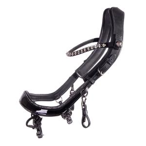 p708-zw-hoofdstellen-voor-paarden-presteq-faysport-glitter-zwart-zwart