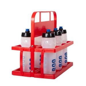 062786-flessenhouder-klein-pvc-6-flessen-prestoglas-rood-wit-800-ml
