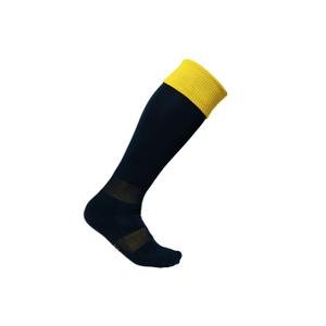 pa0300-black-sportyyellow-tweekleurige-hoge-sportsokken-proact-zwart-sportief-geel