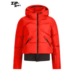 65652013-133-dames-ski-jas-protest-preppy-klaproos-rood