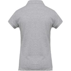k242-oxfordgrey-korte-mouw-vrouwen-polo-kariban-gevlekt-grijs