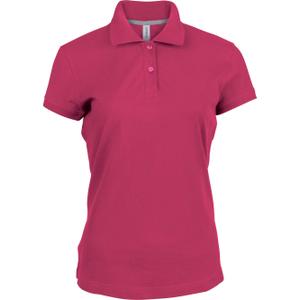 k242-fuchsia-korte-mouw-vrouwen-polo-kariban-fuchsiaroze