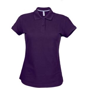 k242-purple-korte-mouw-vrouwen-polo-kariban-paars