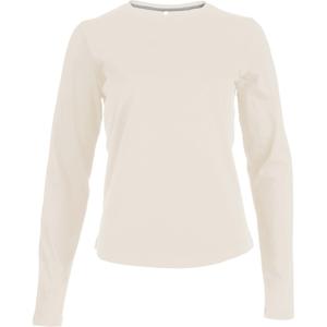 k383-lightsand-dames-t-shirt-met-lange-mouwen-kariban-col-rond-lichtbeige