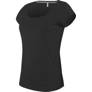 k384-black-vrouwen-t-shirt-kariban-col-bateau-zwart