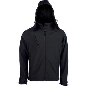 k413-black-jas-kariban-softshell-a-capuche-amovible-zwart