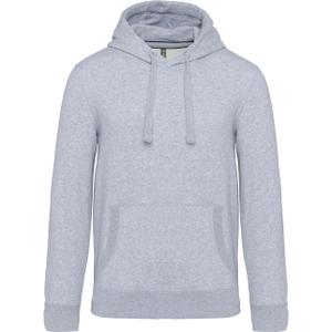 k489-oxfordgrey-hooded-sweatshirt-kariban-gevlekt-grijs