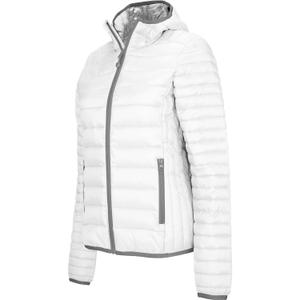 k6111-white-donsjack-voor-dames-kariban-legere-capuche-wit