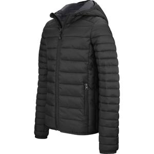 k6112-black-kinderdonsjack-kariban-legere-capuche-zwart