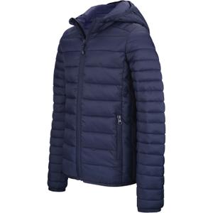 k6112-navy-kinderdonsjack-kariban-legere-capuche-donkerblauw