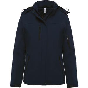 k651-navy-damesparka-kariban-softshell-doublee-capuche-donkerblauw