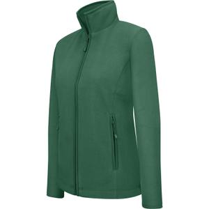 k907-forestgreen-damesjas-kariban-micropolaire-maureen-bosgroen
