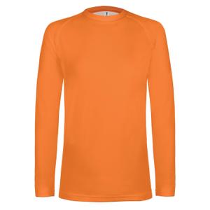 pa005-orange-t-shirt-met-dubbele-stof-met-lange-mouwen-proact-sport-oranje