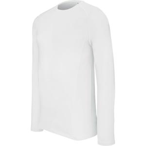 pa005-white-t-shirt-met-dubbele-stof-met-lange-mouwen-proact-sport-wit