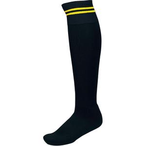 pa015-black-sportyyellow-gestreepte-sportsokken-proact-zwart-geel