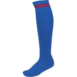 pa015-darkroyalblue-sportyred-gestreepte-sportsokken-proact-koninklijk-blauw-rood