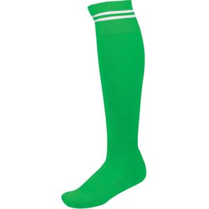 pa015-sportykellygreen-white-gestreepte-sportsokken-proact-donkergroen-wit