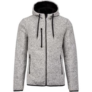 pa365-lightgreymelange-jas-proact-capuche-chinee-homme-gevlekt-grijs