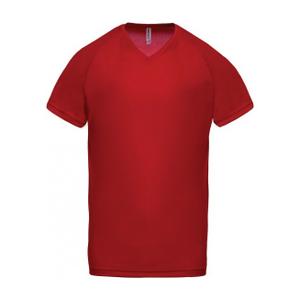 pa476-red-v-hals-t-shirt-proact-sport-rood
