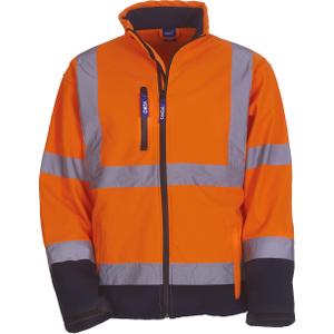 yhvk09-hivisorange-navy-softshell-jacke-yoko-haute-visibilite-oranje-zwaar-blauw