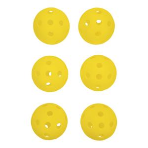 p4f200010-pickleball-binnenbal-pure4fun-x6-geel-72-mm